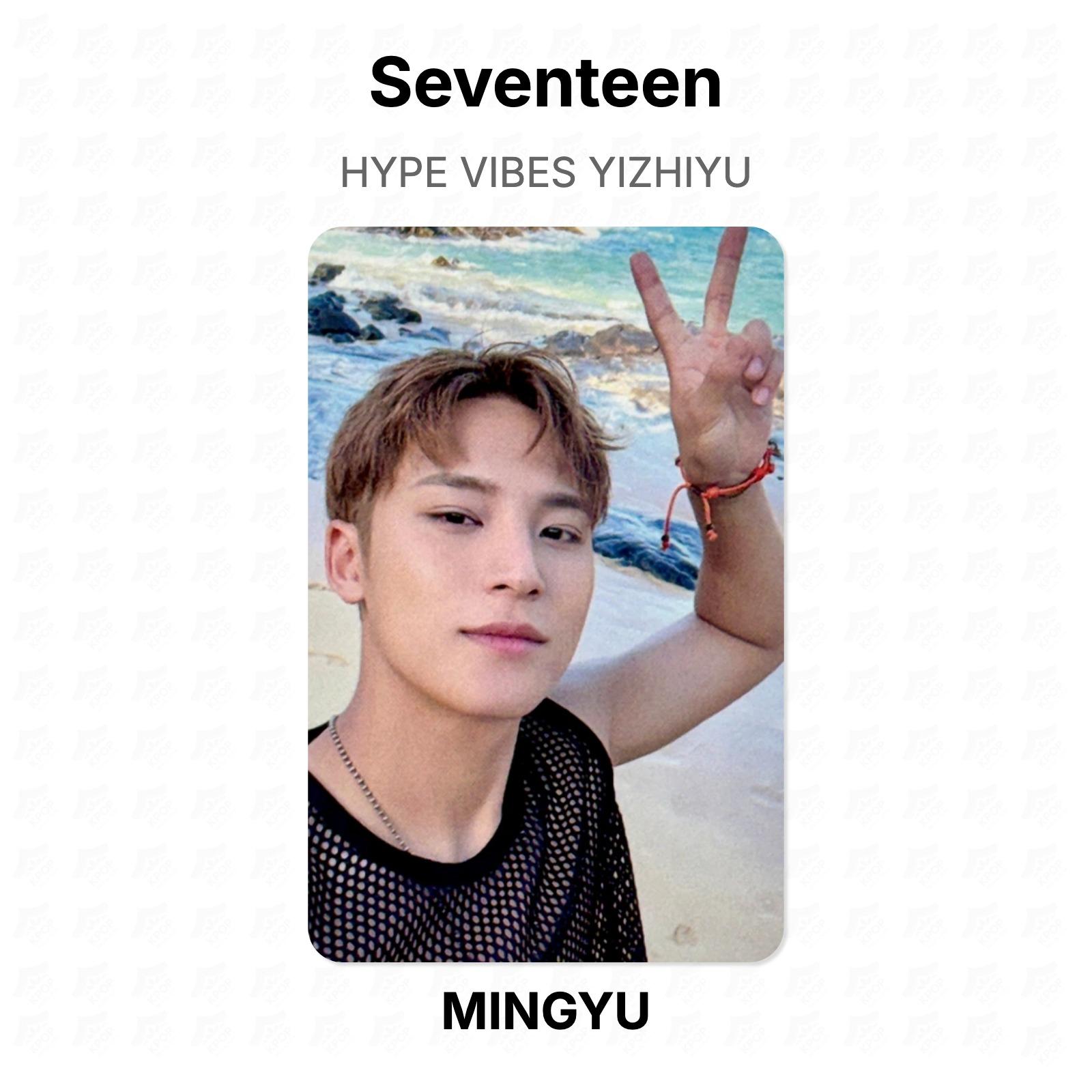Seventeen MINGYU HYPE VIBES YIZHIYU Official Photocard MINGYU