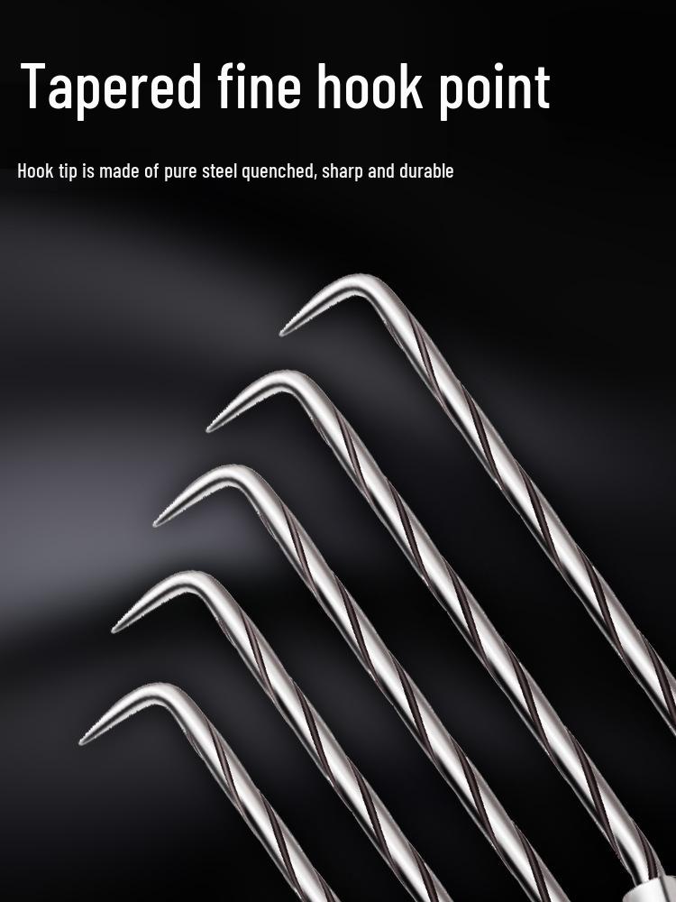 Stainless Steel Rebar Hook Tie Wire Tool for Workers
