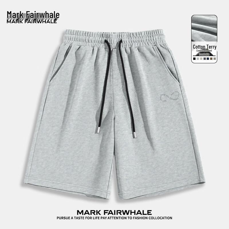 MARK FAIRWHALE Men s Cotton Casual Shorts 5XL
