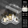 LIEI Suction Cup Bathroom Corner Shelf