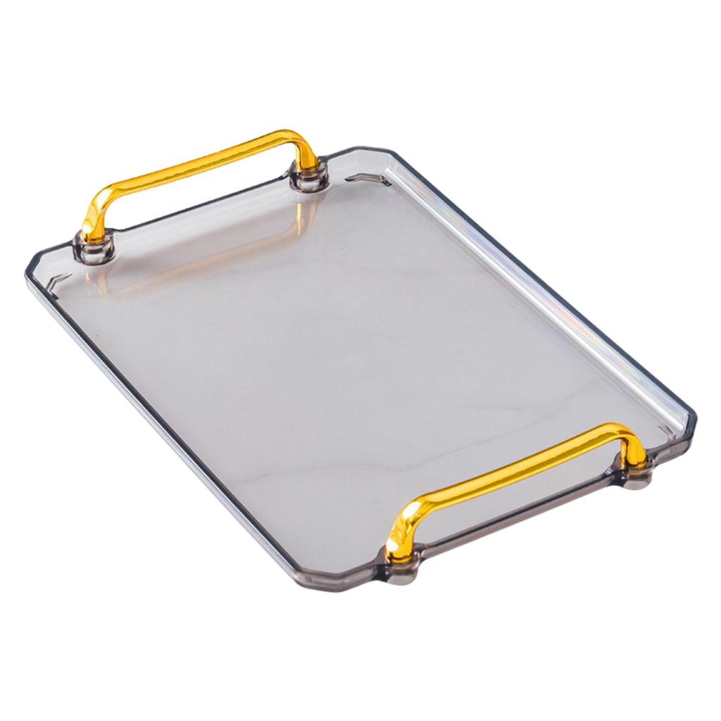 Creative Serving Tray, Plastic Platters for Home Countertop Lunch Coffee Dessert