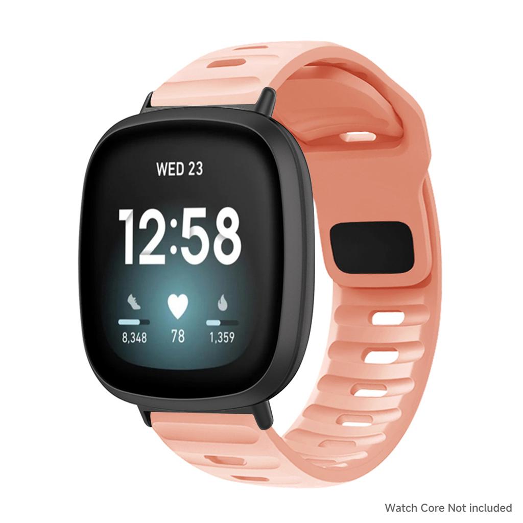 Bracelet Pour Fitbit Versa 4/Versa3/ Versa 2/Versa Bracelet de Montre Sport Bracelet de Poignet en Silicone Pour Fitbit Versa Lite/Sense/Sense2 Bracelet corre