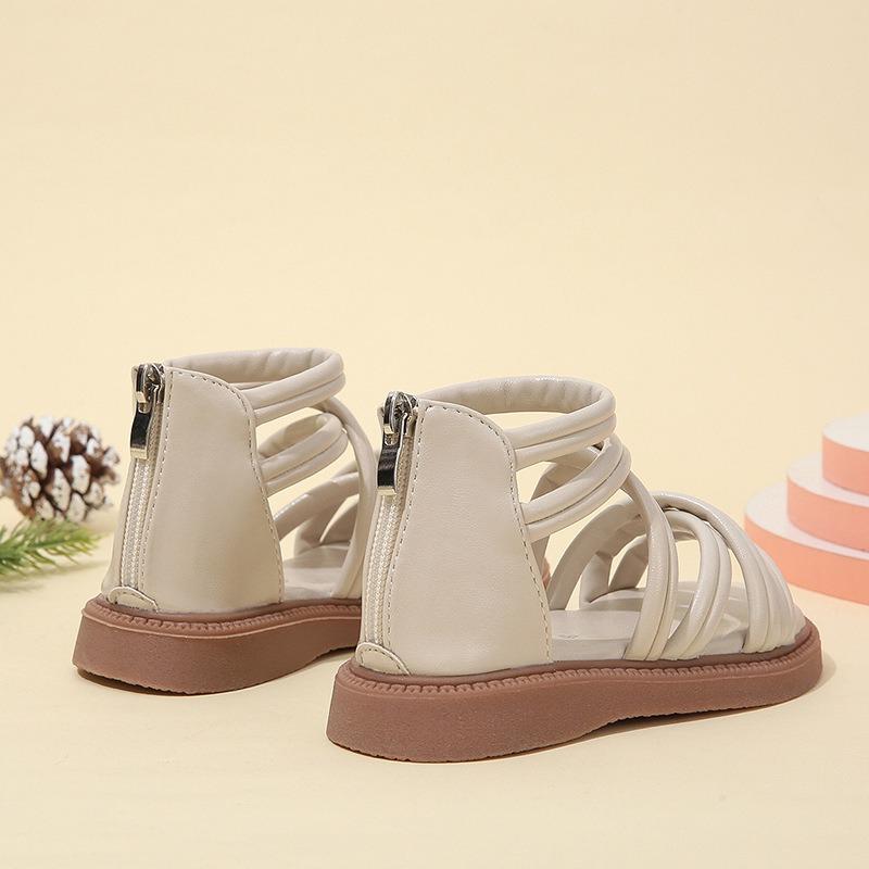 Sandali da Bambina, Stile Romano, Eleganti Scarpe da Principessa, Suola Morbida per Bambini Piccoli e Medi, Nuovi Arrivi Estivi