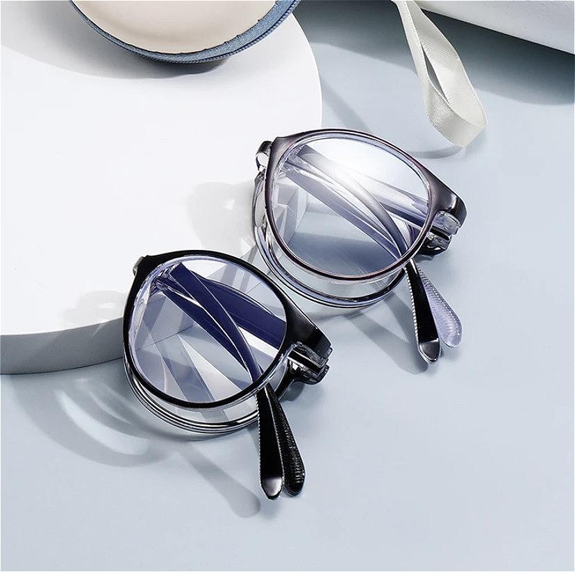Ultra Light Portable Fold Presbyopic Glasses for Men Women Computer Reading Glasses Retro Presbyopia Glasses