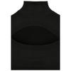 Urban Classics Womens/Ladies Cut Out Turtle Neck Long-Sleeved Top