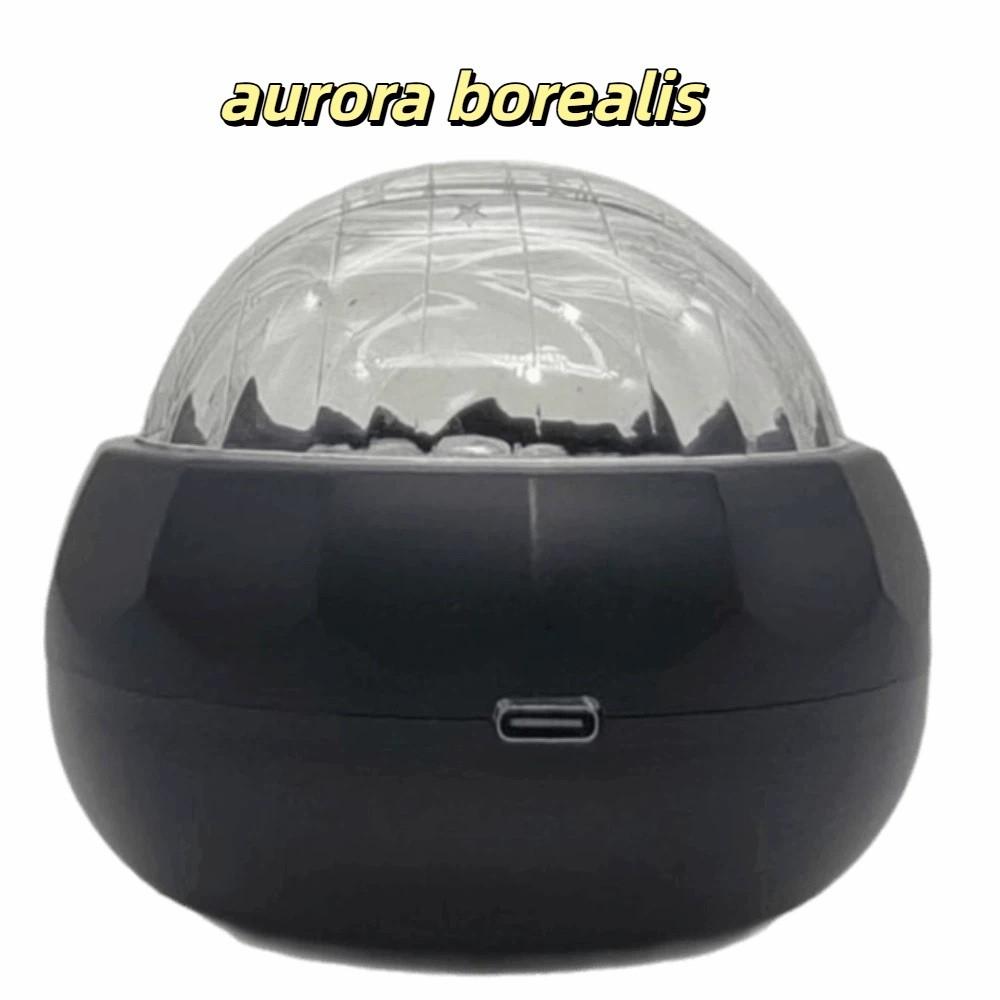 LED Light Starlight Projector Colorful Light Water Ripple Effect Starry Sky Projector Glowing Lamp Iridescent Light Aurora Lamp