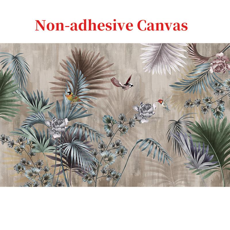 

3D настенные обои в китайском стиле, ручная роспись, цветы и птицы, картина маслом, фрески, гостиная, кабинет, домашний декор, Papel De Parede Sala 300cm (W) x 200cm (H)