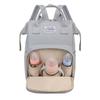 New printed mommy bag, multi-functional backpack, fashionable and cute mother and baby bag, mother bag, portable diaper bag.