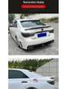 ABS Ducktail Spoiler for Toyota Reiz (2005-2017), tailored fit, no drilling needed.