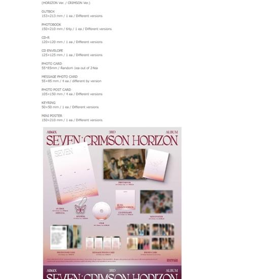 AB6IX - SEVEN CRIMSON HORIZON [Photobook VER.]