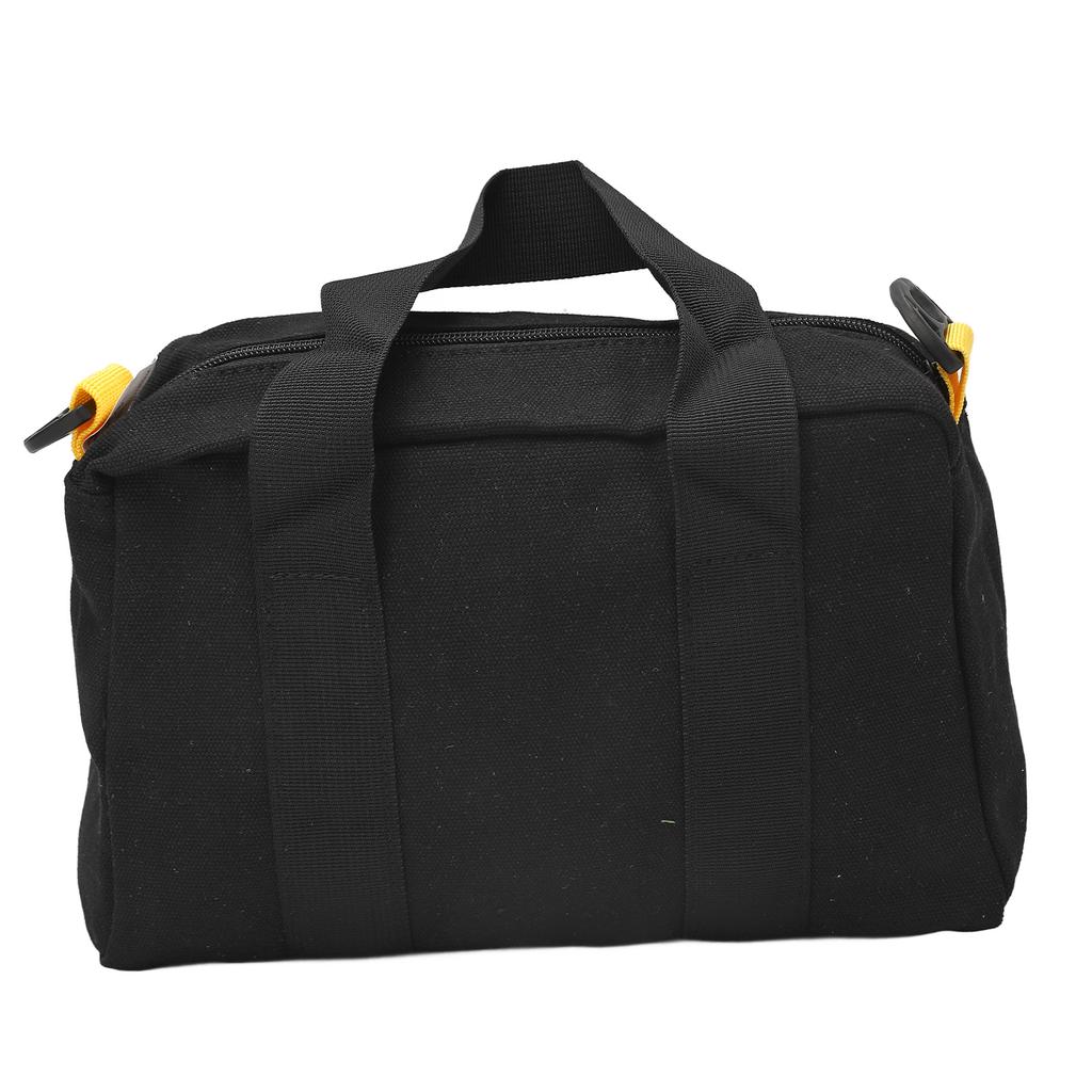 Electrician Tool Pouch Wide Mouth Large Capacity Waterproof Portable Canvas Tool Bag for Wrench Screwdriver Pliers 12in