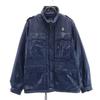 Nylon Jacket S Navy Boa Fleece Lining Women Used
