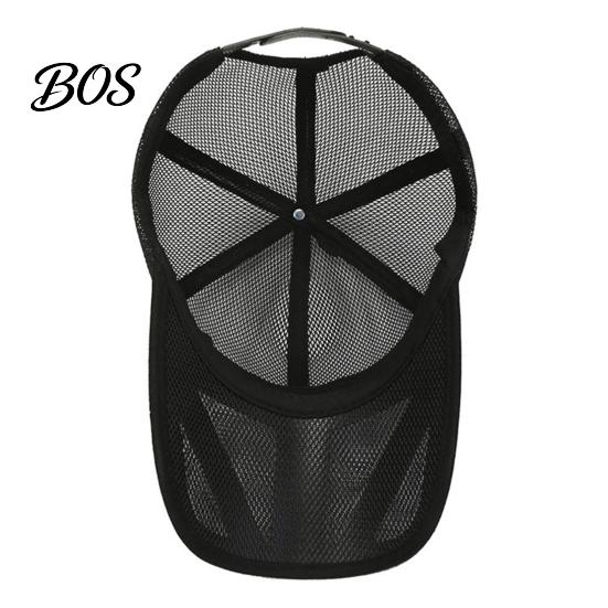 Quick-dry Baseball Hat Men Cap, Adjustable Elastic Buckle Hat, Breathable Mesh Sweat-Wicking Sun Protection for Outdoor Activities Heat Dissipation