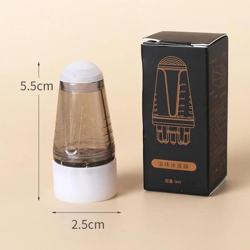 Five Needle Scalp Applicator Portable Mini Head Essential Oil Ball Massage Comb Hair Growth Liquid Application Guide Tool