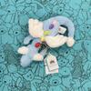 Brinquedos de Pelúcia Marshmallow JC, Chaveiros de Croissant, Brinquedos de Pelúcia Macaron, Pinguins, Trevos de Quatro Folhas, Capivaras, Pingentes de Bolsa de Golfe