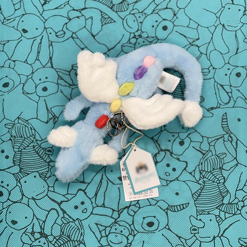 Brinquedos de Pelúcia Marshmallow JC, Chaveiros de Croissant, Brinquedos de Pelúcia Macaron, Pinguins, Trevos de Quatro Folhas, Capivaras, Pingentes de Bolsa de Golfe