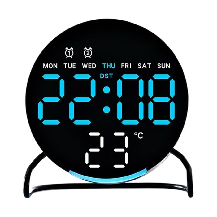 Alarm Clocks for Bedroom Digital Desk Clock for Bedside Nightstand Digital Alarm Clock with Day of Week Temperature