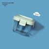 ZISIZ Baby Glass Food Storage Container Set