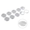 10Pcs Coin Case Transparent Round Storage Case Holder Coin Plastic Box 38/50mm