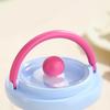 Portable Salad Bowl with Built-In Fork & Lid 600ml Double-Layer Plastic Jar for Overnight Oats Fruit Meal Prep Snack Container for Gym Picnic Office