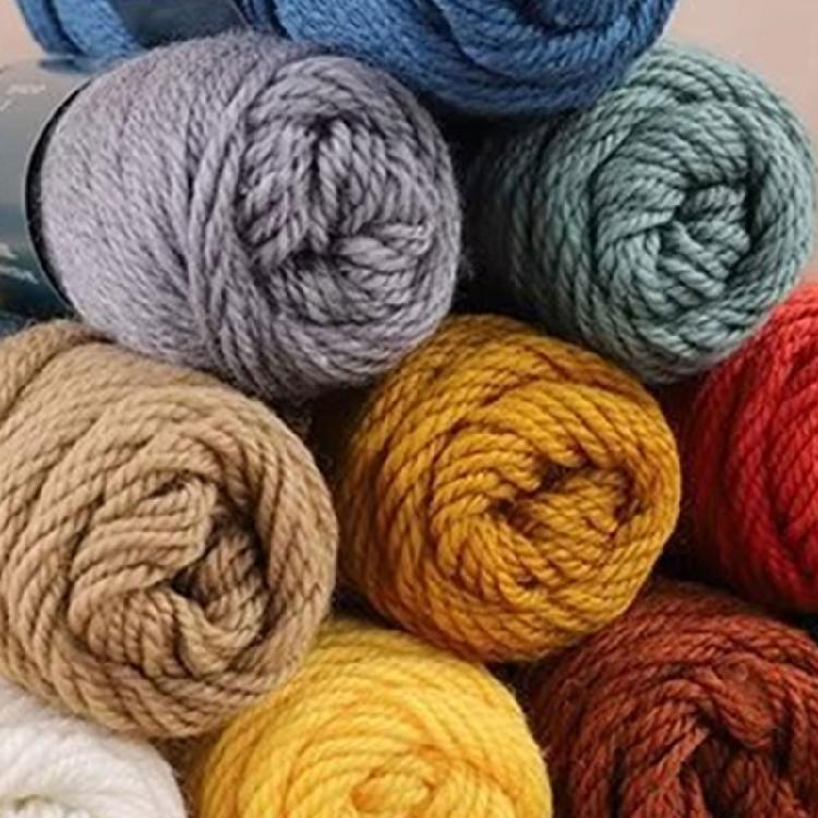 Pack Of 5 Wool Yarn Soft Crochet Yarn Hand Knitting Yarn 100g/Roll For Knitting Rugs Sweaters Scarves Hat Gloves