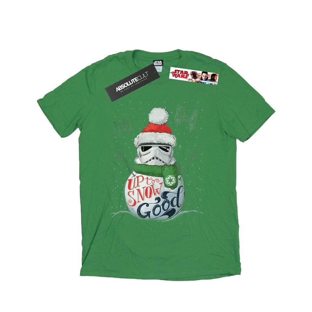 STAR WARS Mens Stormtrooper Up To Snow Good T-Shirt