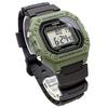 CASIO Standard Digital Wristwatch W-218H-3AV Mens Womens Cheap Chipkashi Olive Green International Model
