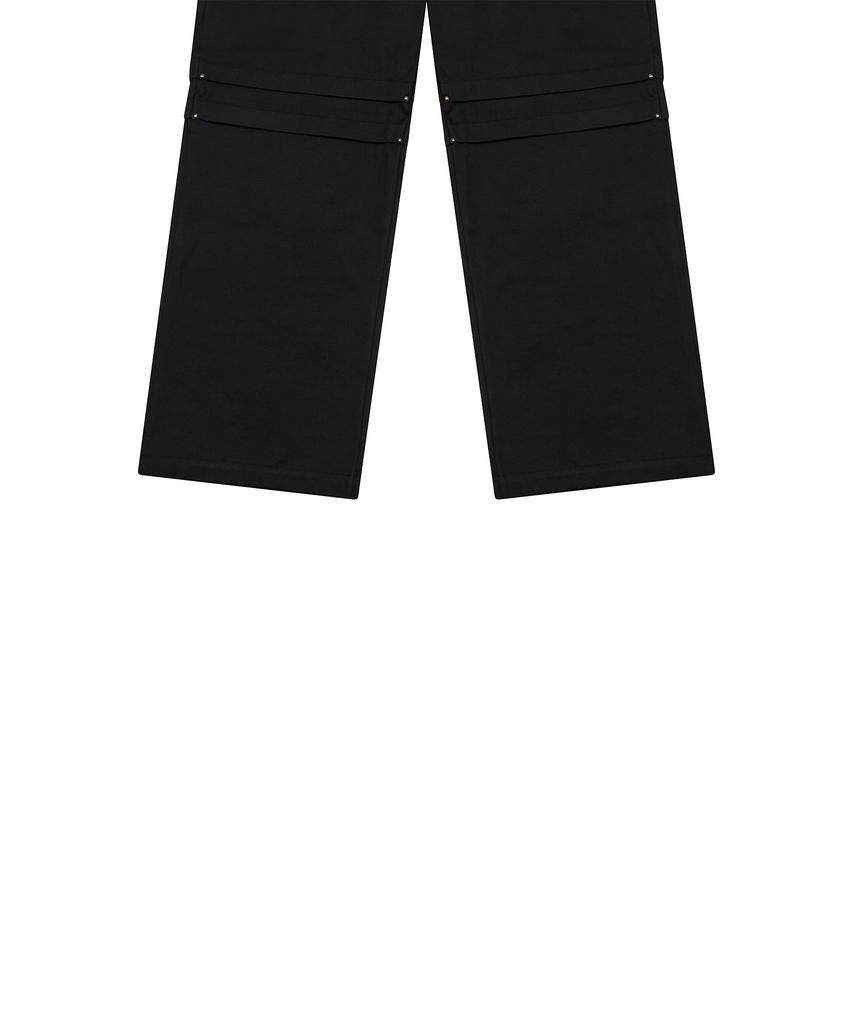 LUVISTRUE [Kuromi] Wide Cotton Pants(Black)
