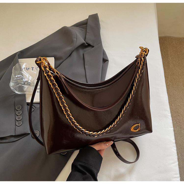 Wysokiej klasy Torba Retro, Mała Torba na Ramię dla Dojeżdżających, Mała Torba Crossbody dla Dojeżdżających, Mała Kwadratowa Torba