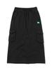 Bbc Earth W Pocket Long Skirt_Black