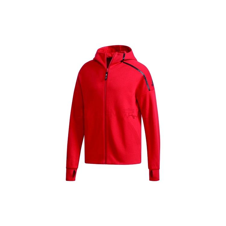 Men s adidas Sports Knit Red Jacket EA2105 L