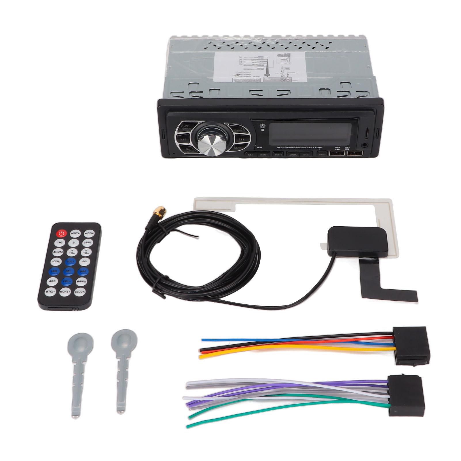 

DTR‑520 DAB автомобильный стерео Bluetooth Hands Free Call многофункциональный DAB радиоприемник для автомобилей