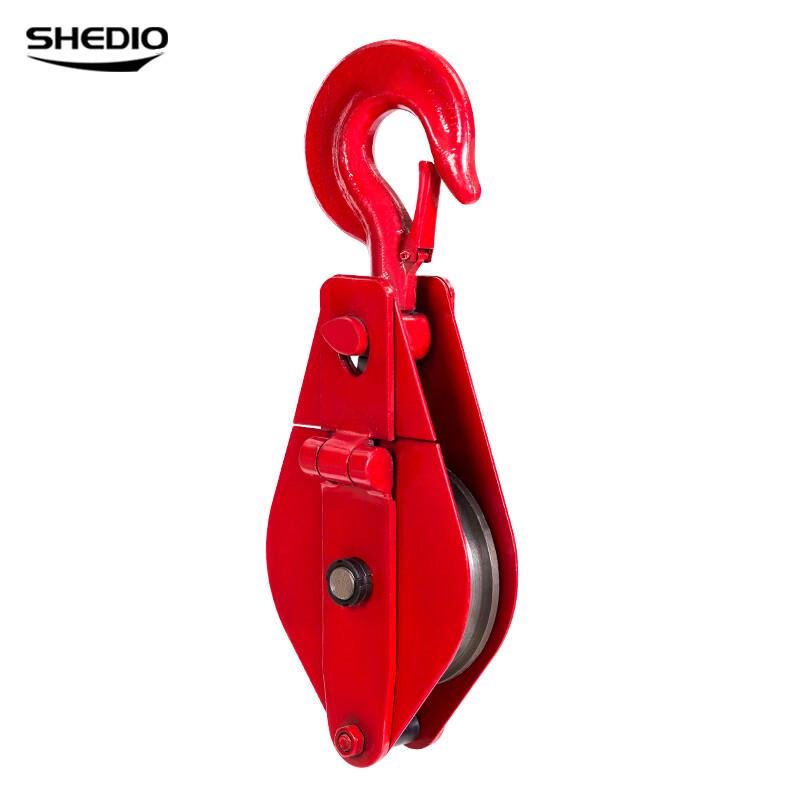 Heavy-Duty Crane Pulley Block with Hook