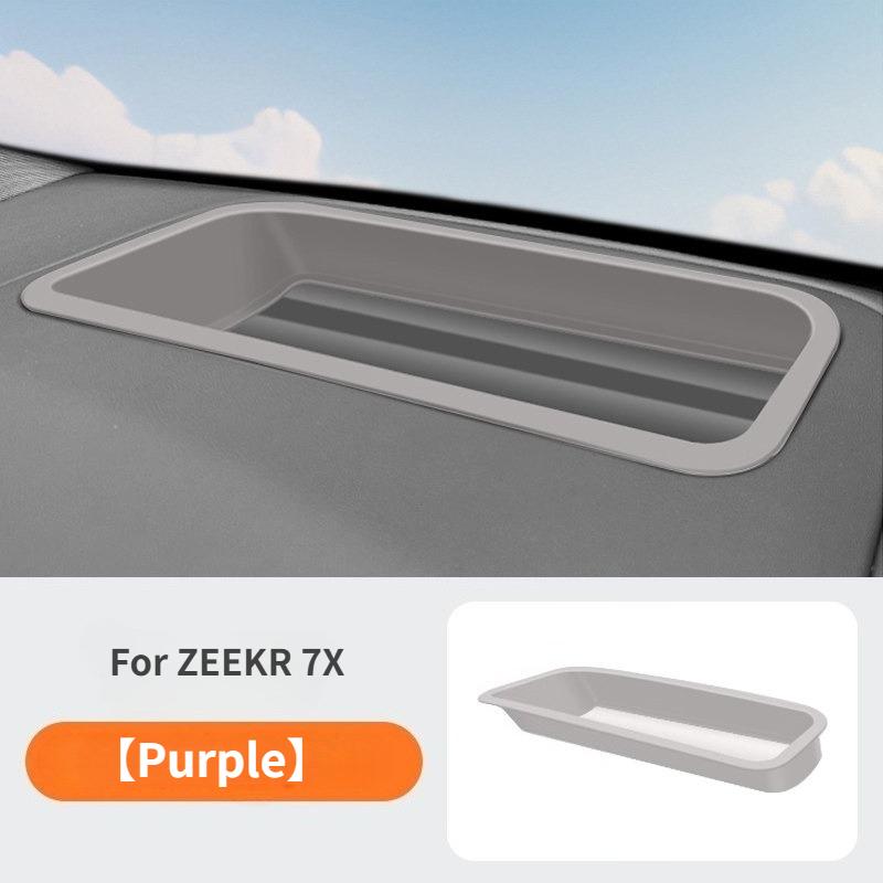 HUD Dust-proof Protector Cover For ZEEKR 7X 2025 2026 Car Head-up Display Protection Frame Cover Interior Modification Accessory