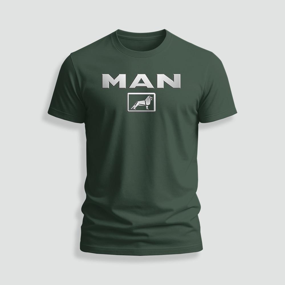 MAN Trucks logo смешная футболка Размер S-5XL Сделано в США Унисекс футболка L