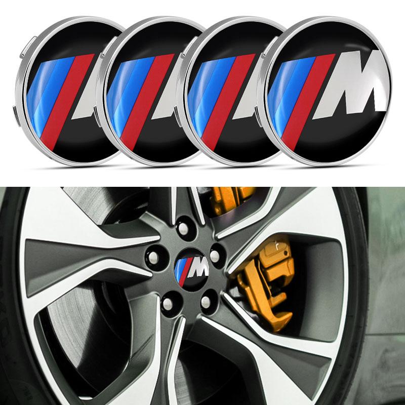 New 56/60mm Car Wheel Center Hub Caps Protector Cover Car Accessories For BMW M E34 E36 E60 E90 E46 E39 E70 F10 F20 F30 X5 X6 X1