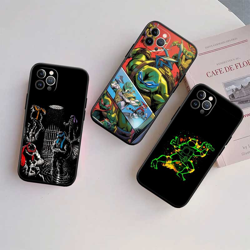 NH46 TMNT New High-End Shell Phone Case for Redmi Note 8 9 Pro Max 9S 9T 9C NFC 8T 8A 10A A4