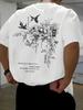 T-shirt Estive Unisex con Design Streetwear alla Moda in Puro Cotone per un Look Rilassato in Modelli a Maniche Corte