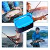 Portable Live Fishing Bait Box with Handle Double-Layer Fishing Lure Bait Carrying Case Fishing Tackle Maggot Worm Earthworm Fishing