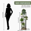 Plant Stand Stand for Flowers Wooden Storage Shelf 4/5/6 Tier Flower Shelf Planter Rack Indoor Display Stand Multiple Flower Pot