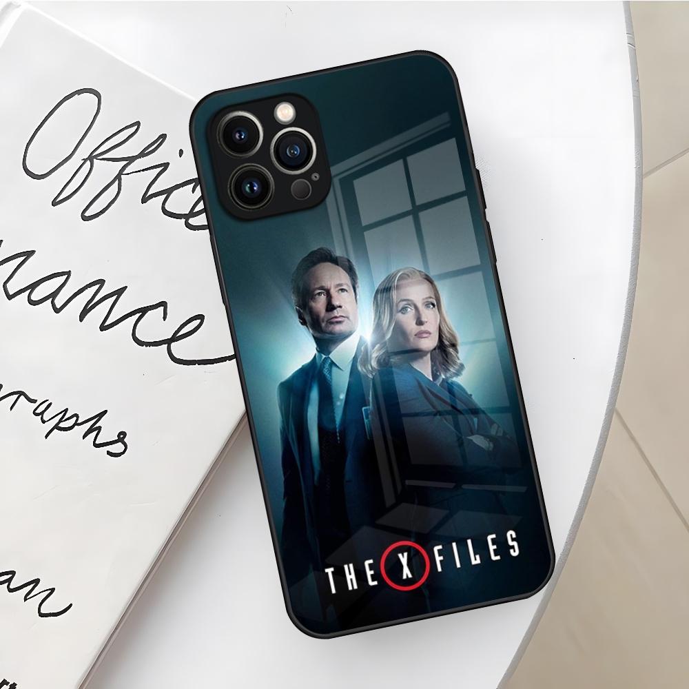 The X Files I Want To Believe Phone Case for Iphone 17 16 Air 15 14 12 11 13 Pro Max Mini X Xr Xs Se Puls glass Cover