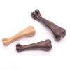 Bones Shaped Dog Toys for Aggressive Chewers Beef Flavor Dog Chew