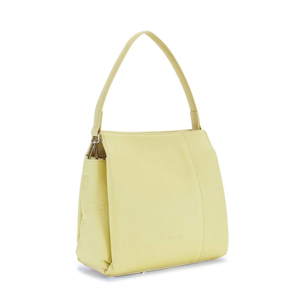 Barcos Cowhide Leather Simple Easy to Light Pink Handbag/Shoulder Bag, 2-Way, Women's, Design, Organize, Durable, Scratch-Resistant,