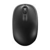 Ambidextrous Wireless Mouse - Incase - Compact - 6-month Battery Life - Nano Transceiver - Optical - 3 Buttons - Black