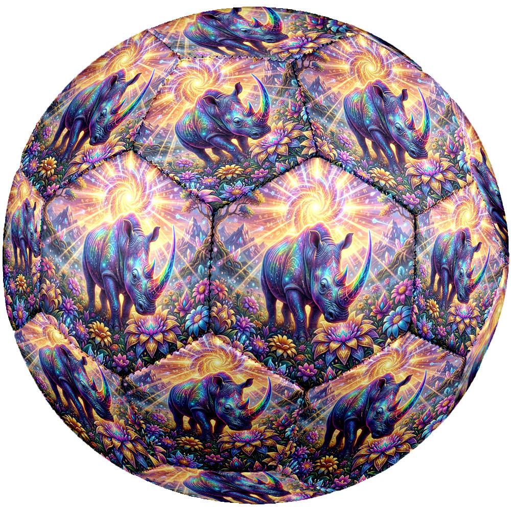 1pc Rhino Garden Durable Size 5 Soccer Ball Professional Match Training Football Indoor &Outdoor Sports Ball p60148