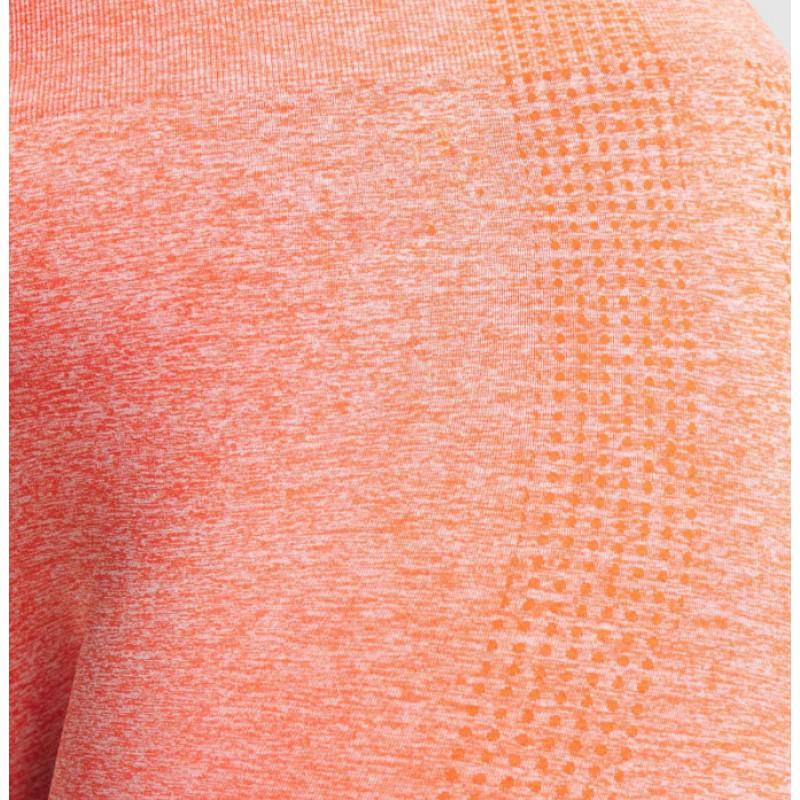 Seamless High-Waisted 9/10 Length Leggings With Jacquard Dot Women Butt Lifting Tummy Control