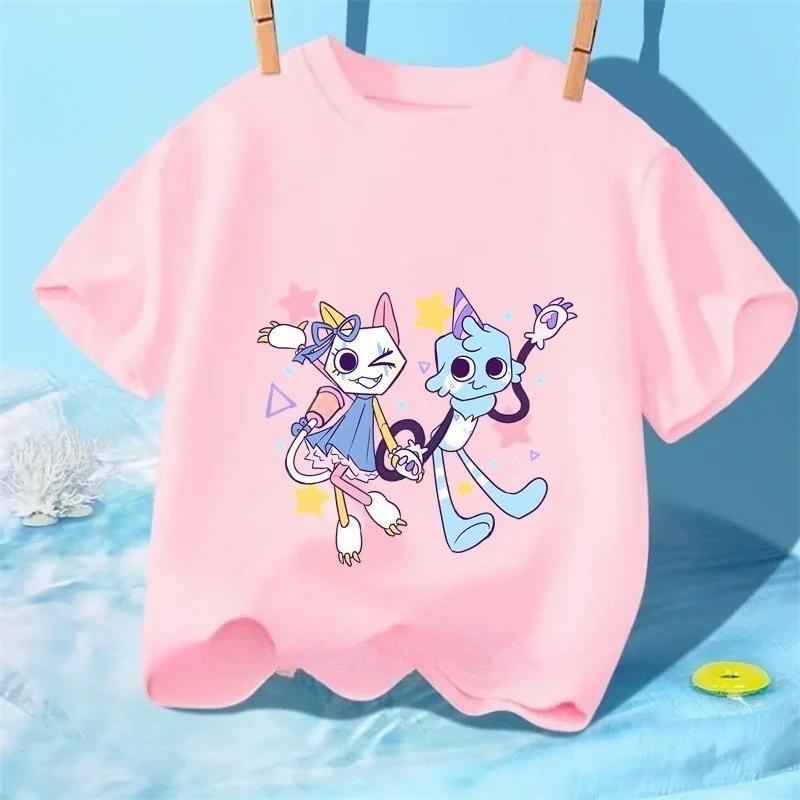 

Новий дитячий спортивний комплект Dandys World з принтом, повсякденний, з коротким рукавом + шорти 150