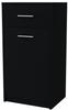 Chest Of Drawers Bodo 1D1S Black 1 Door 1 Drawer