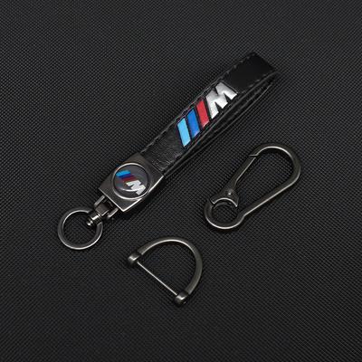 Odinis automobilio metalinis raktų pakabukas Fine Leather Emblem Raktų žiedas X1 X2 X3 X5 X4 X6 X7 G30 G20 G32 G11 G12 F40 F30 F20 F10 F34 F07 rlcp53