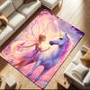 1pc Unicorn Twins Carpet Rug for Living Room Bedroom Home Sofa Decoration,Kids play Non-slip Floor Mat